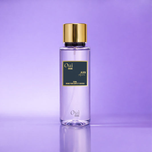 Brume corps et cheveux Alien Mugler flacon violet